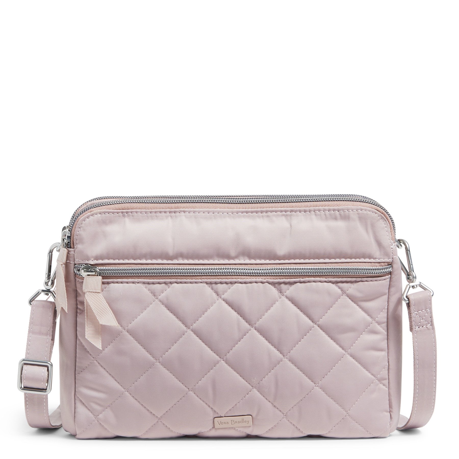 Triple Compartment Crossbody Bag