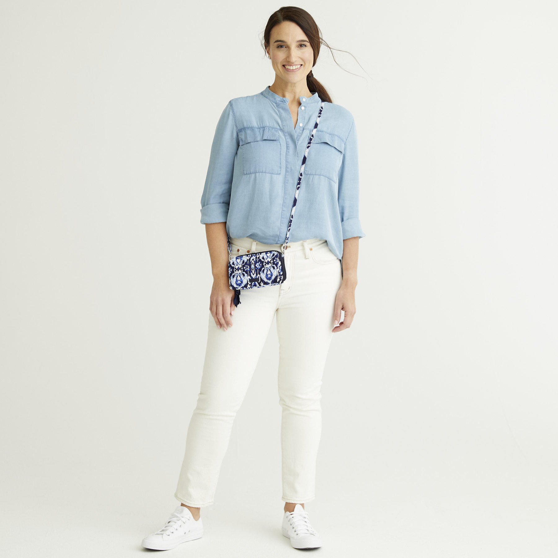 RFID All in One Crossbody Bag