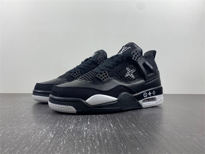 Louis Vuitton x Air Jordan 4 Black LV6927-001kickbulk sneakers