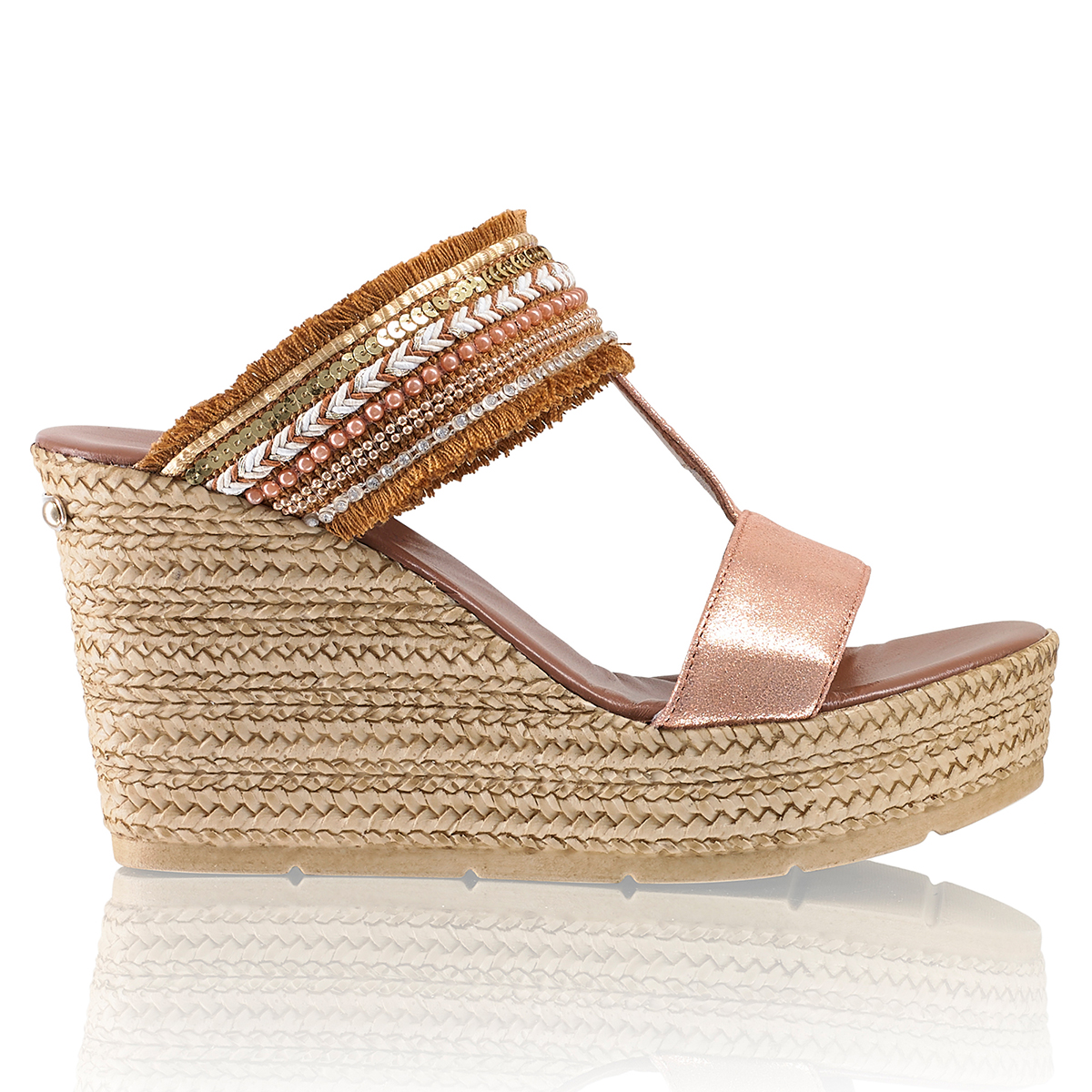 Russell & Bromley RAFFERTY Raffia Wedge