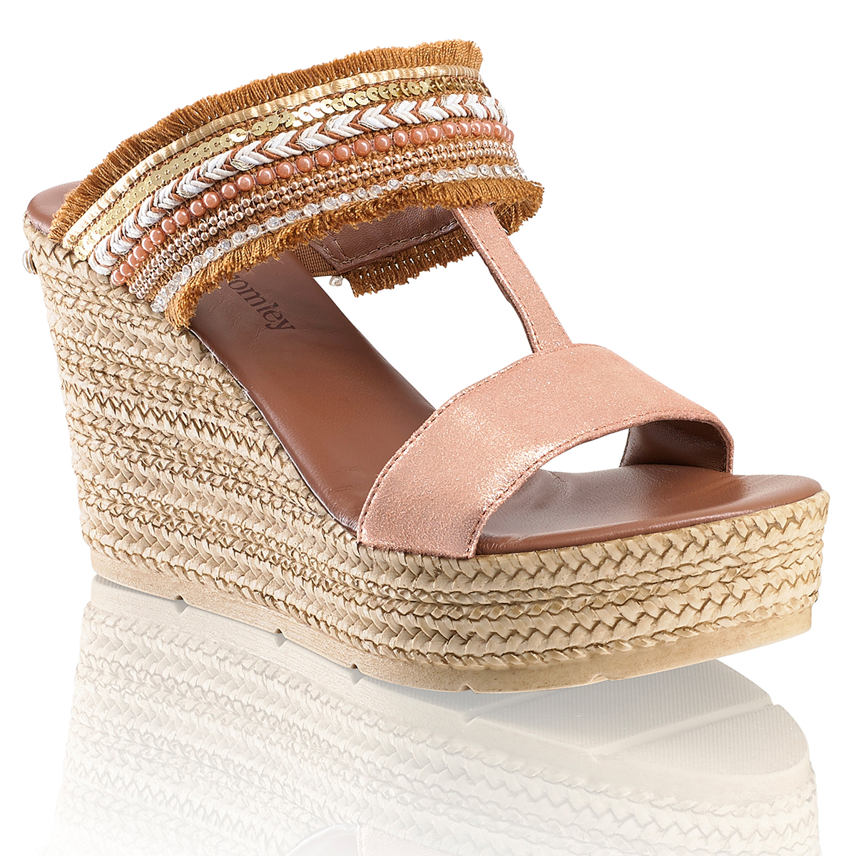 Russell & Bromley RAFFERTY Raffia Wedge