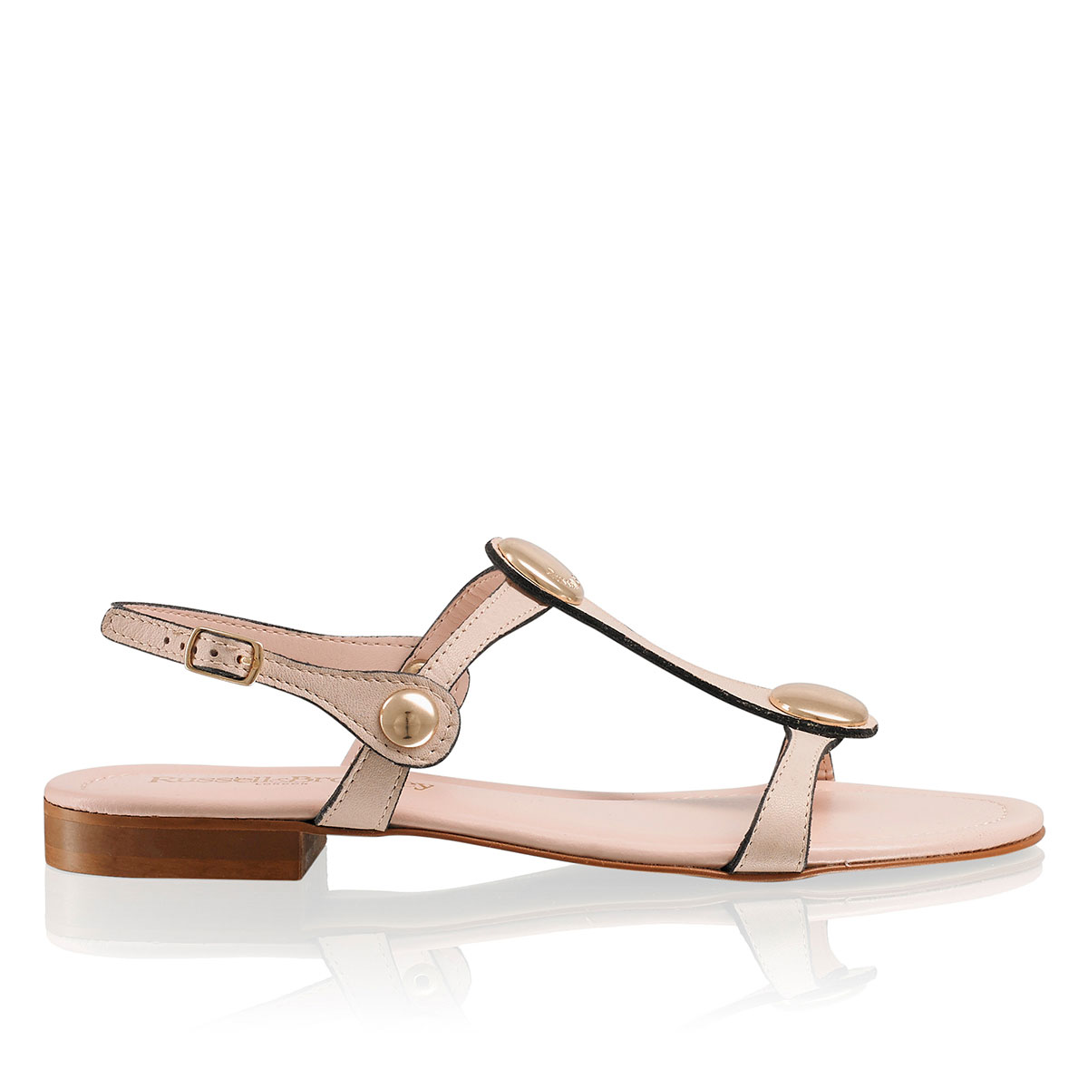 Russell & Bromley LAUREN T Bar Trim Sandal