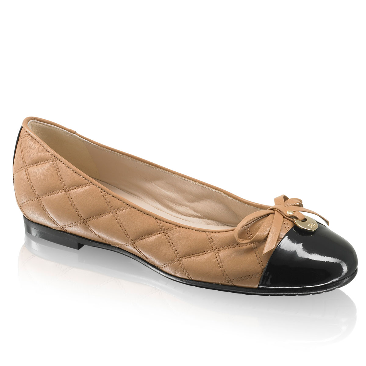 Russell & Bromley CHARMING Quilted Ballet Flat