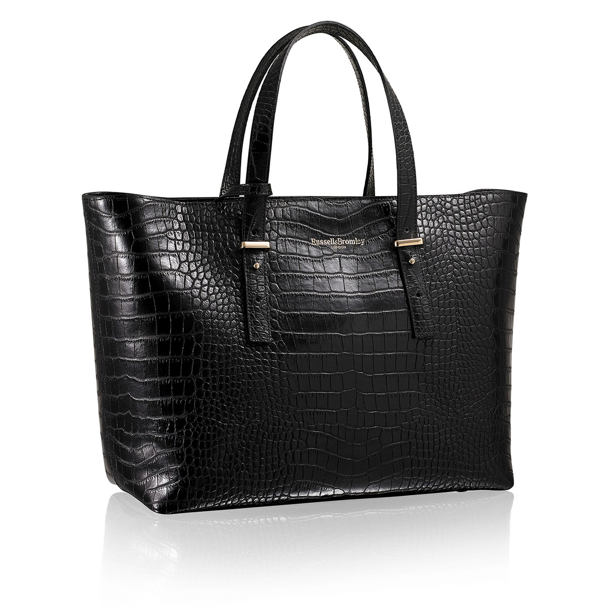 Russell & Bromley TABBI Croc Print Tote