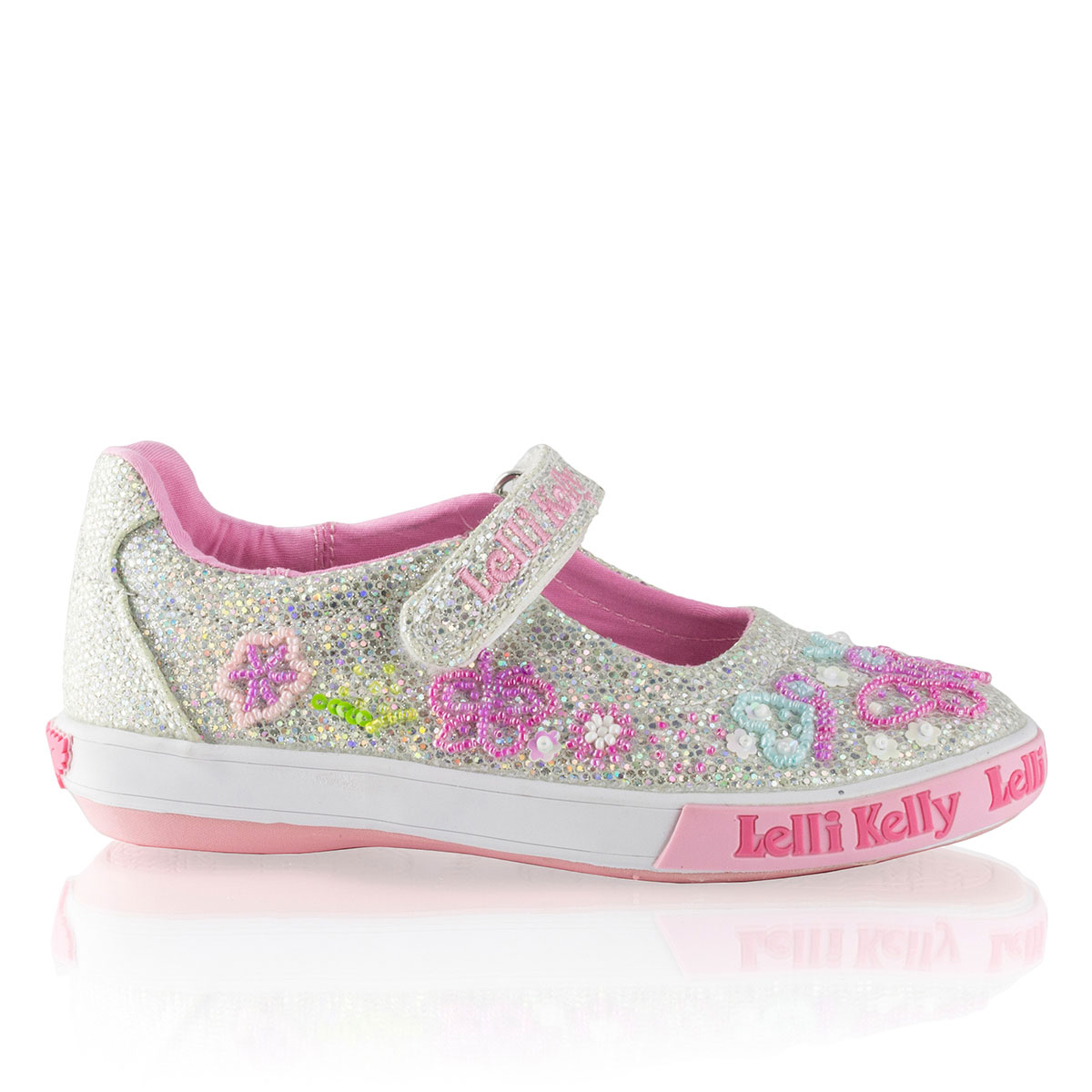 Russell & Bromley LK GLITTER Beaded Mary Jane