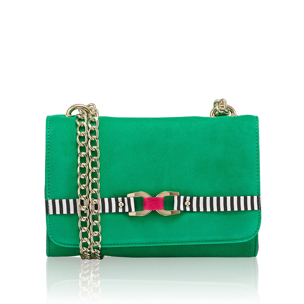 Russell & Bromley LINK UP Chain Handle Shoulder Bag