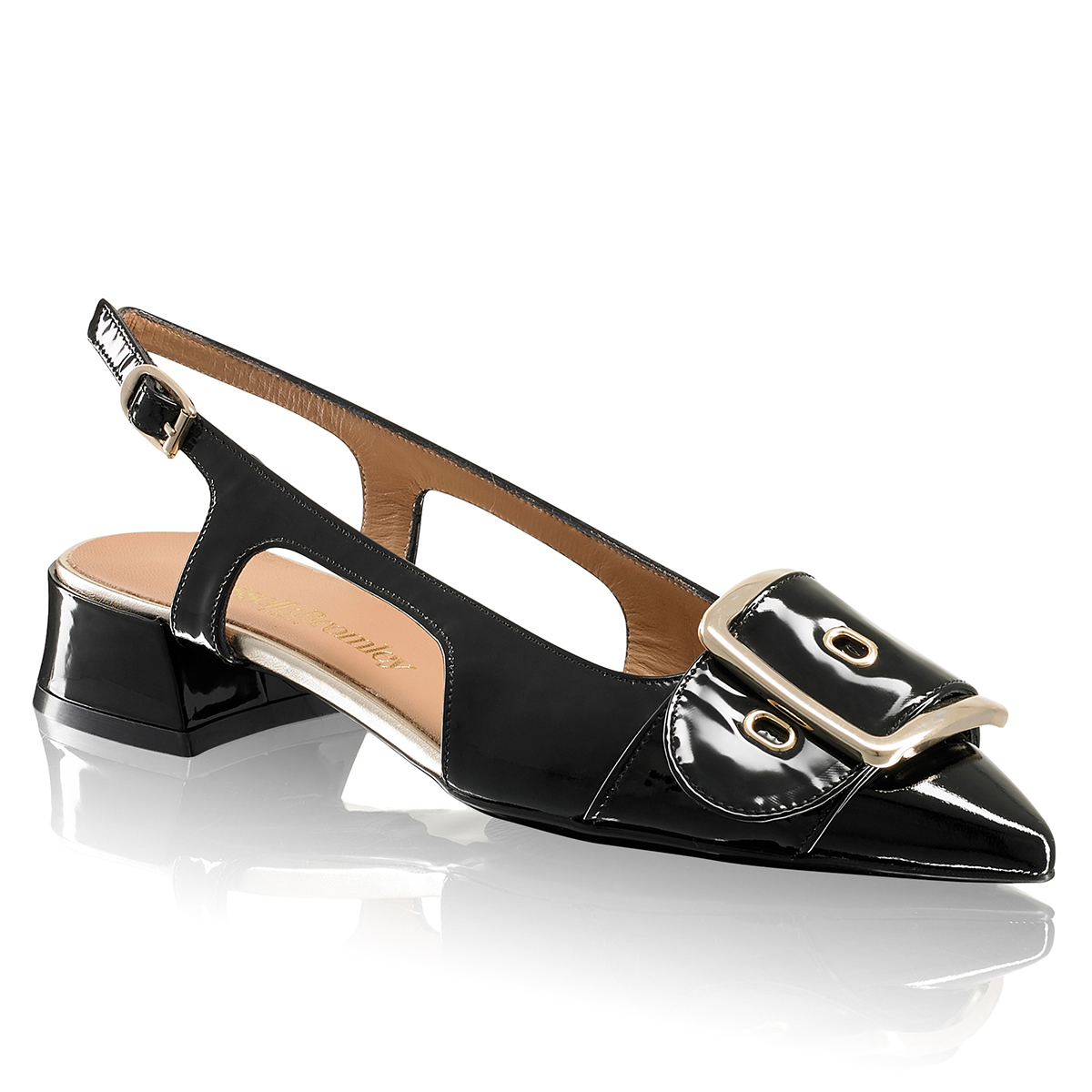 Russell & Bromley DOLLY FLAT Slingback Buckle Flat