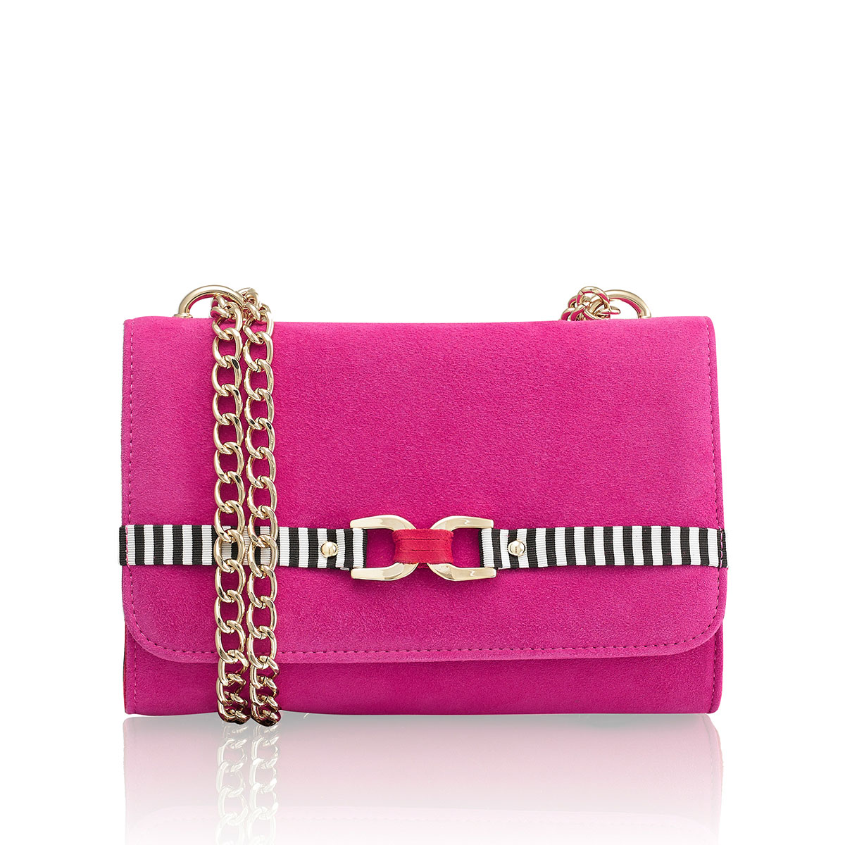Russell & Bromley LINK UP Chain Handle Shoulder Bag