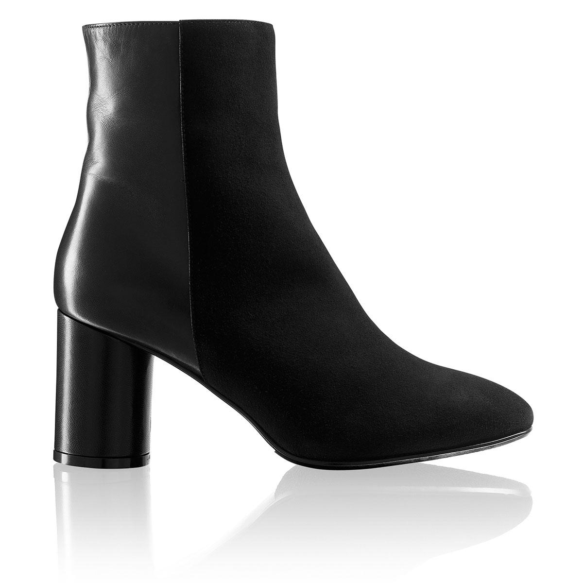Russell & Bromley ON A ROLL Barrel Heel Ankle Boot