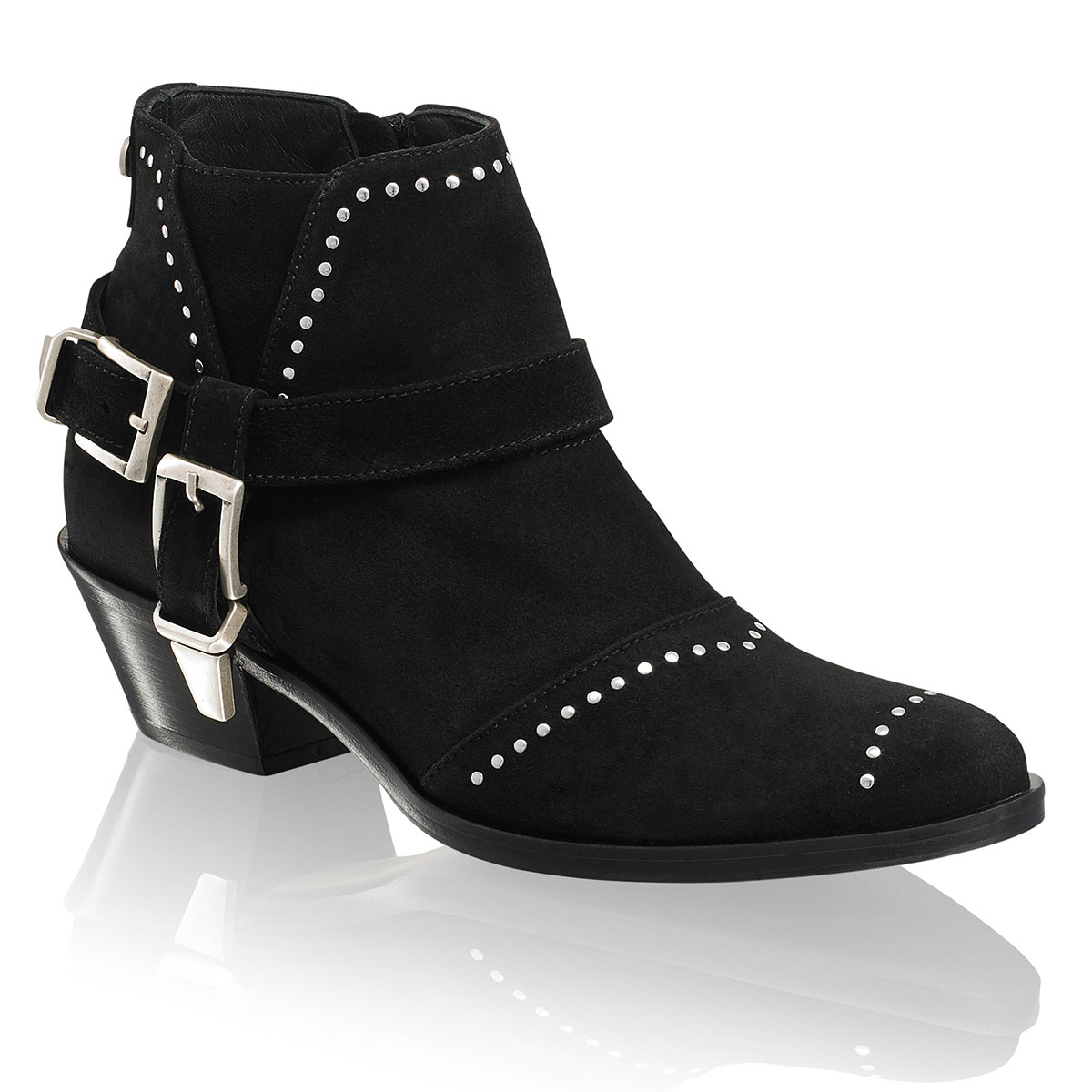 Russell & Bromley BOOTSTRAPS Buckle Western Boot