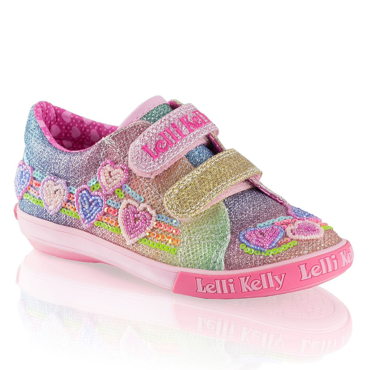 Russell & Bromley LK HEARTS Double Velcro Sneaker