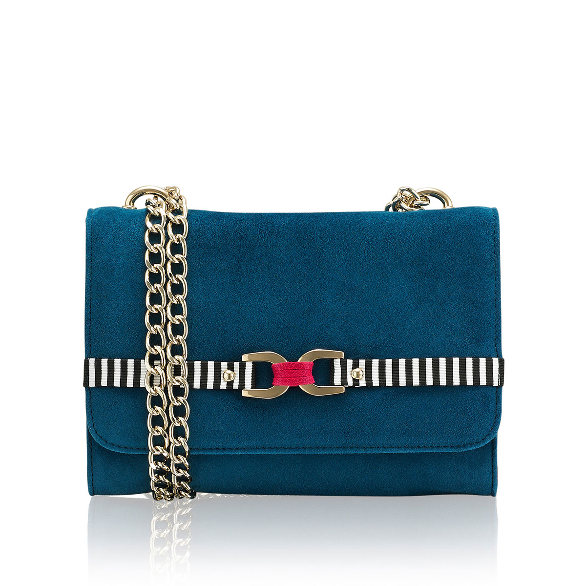 Russell & Bromley LINK UP Chain Handle Shoulder Bag