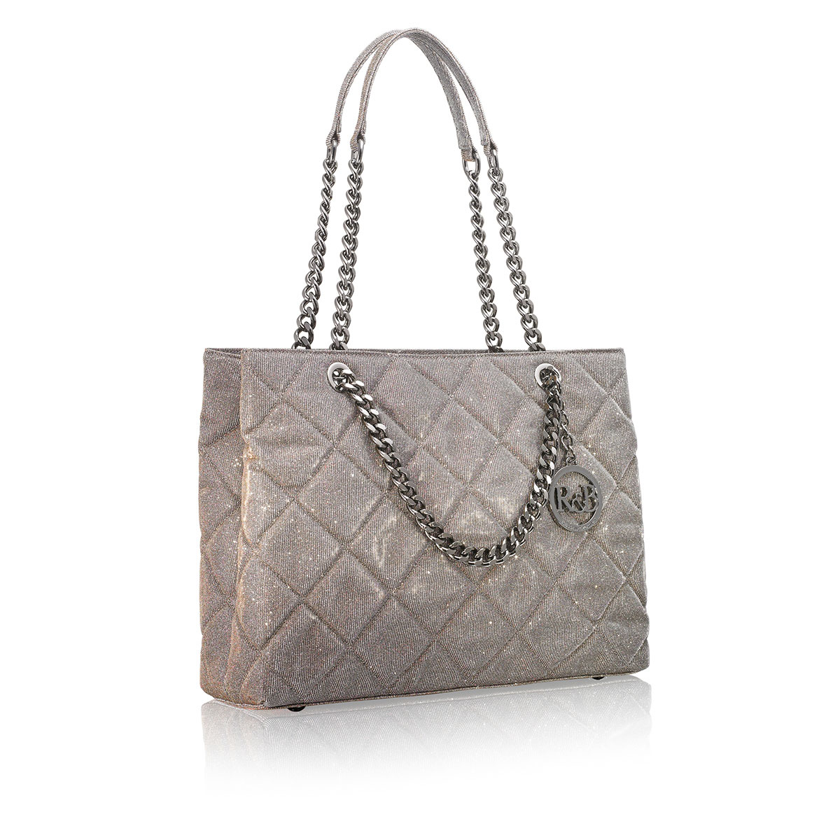 Russell & Bromley QUARTET Chain Trim Tote Bag