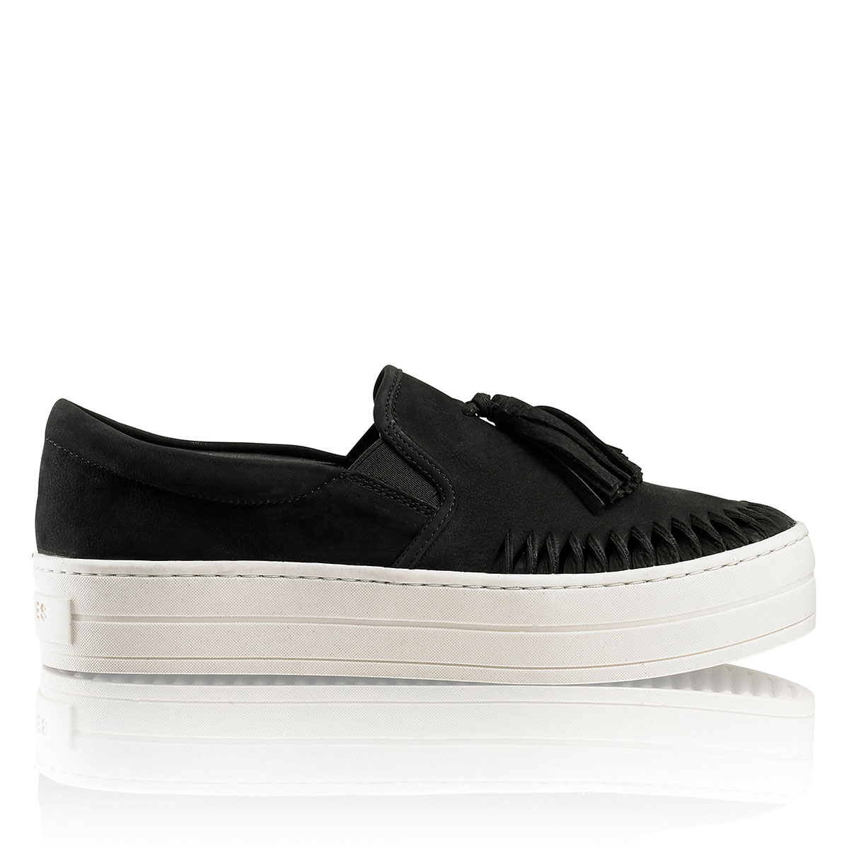 Russell & Bromley HOP J Tassel Flatform Sneaker