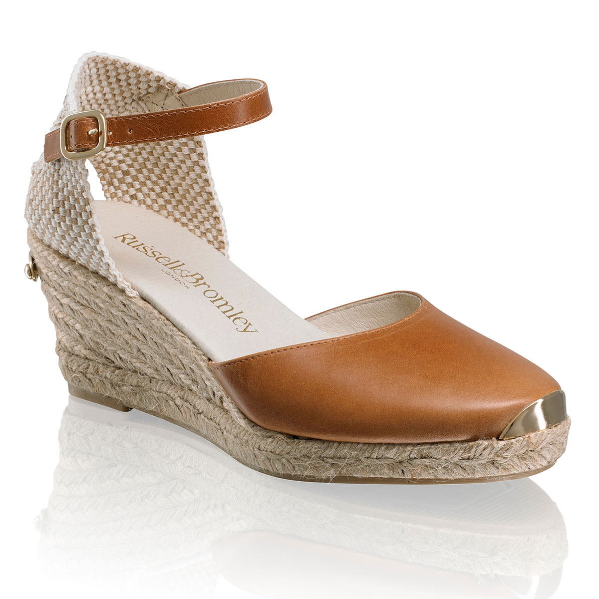 Russell & Bromley COCO NUT Ankle Strap Espadrille