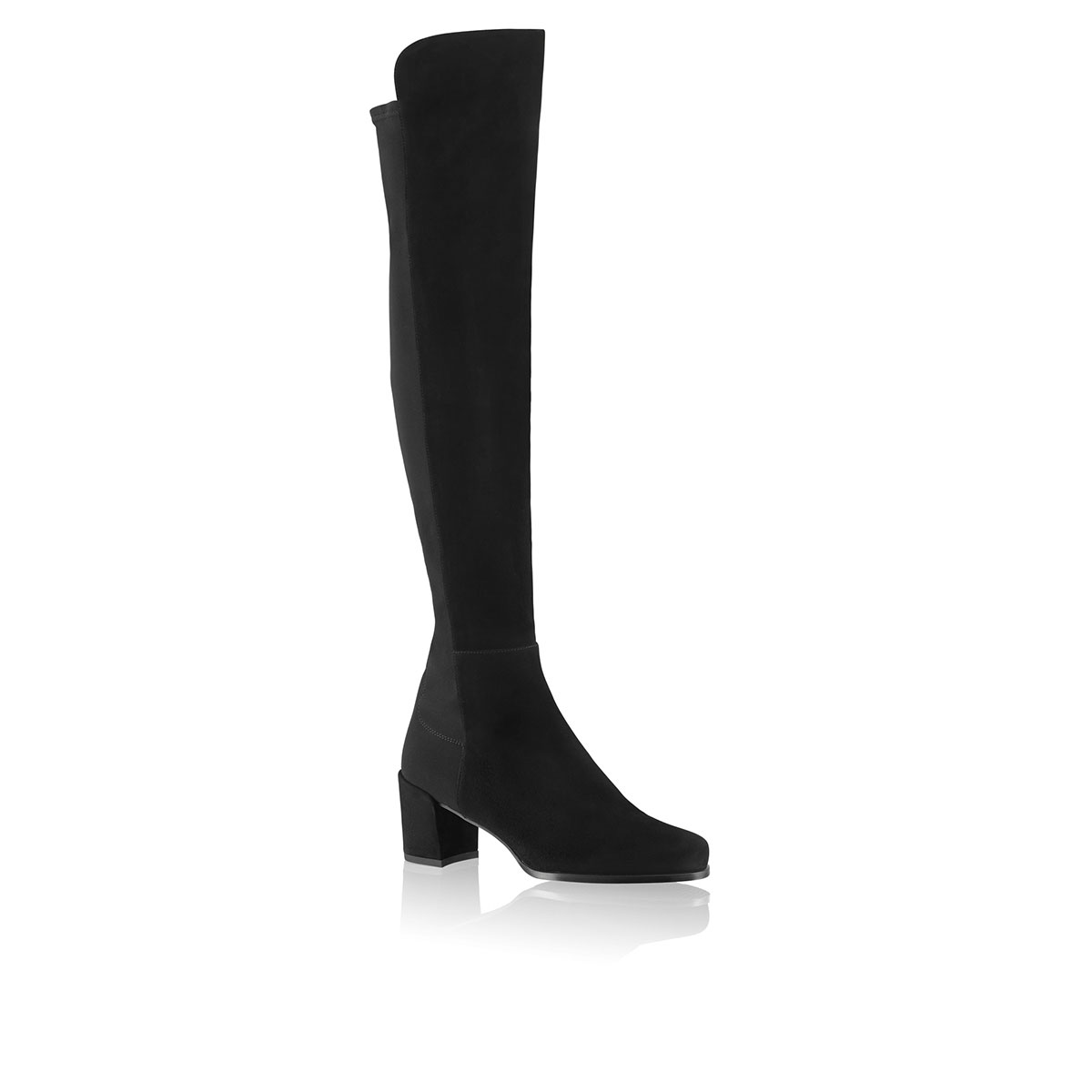 Russell & Bromley MID 50/50 Mid Heel Over Knee Boot
