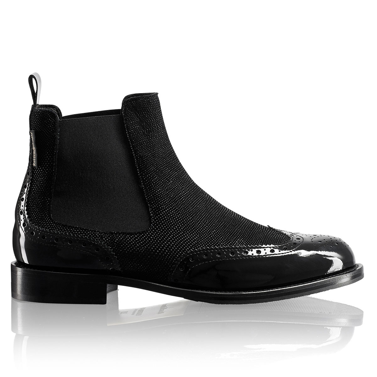 Russell & Bromley CADOGAN Brogue Chelsea Boot