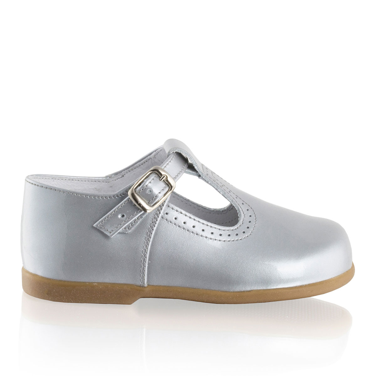 Russell & Bromley BUCKLE T T Bar Buckle Pram Shoe