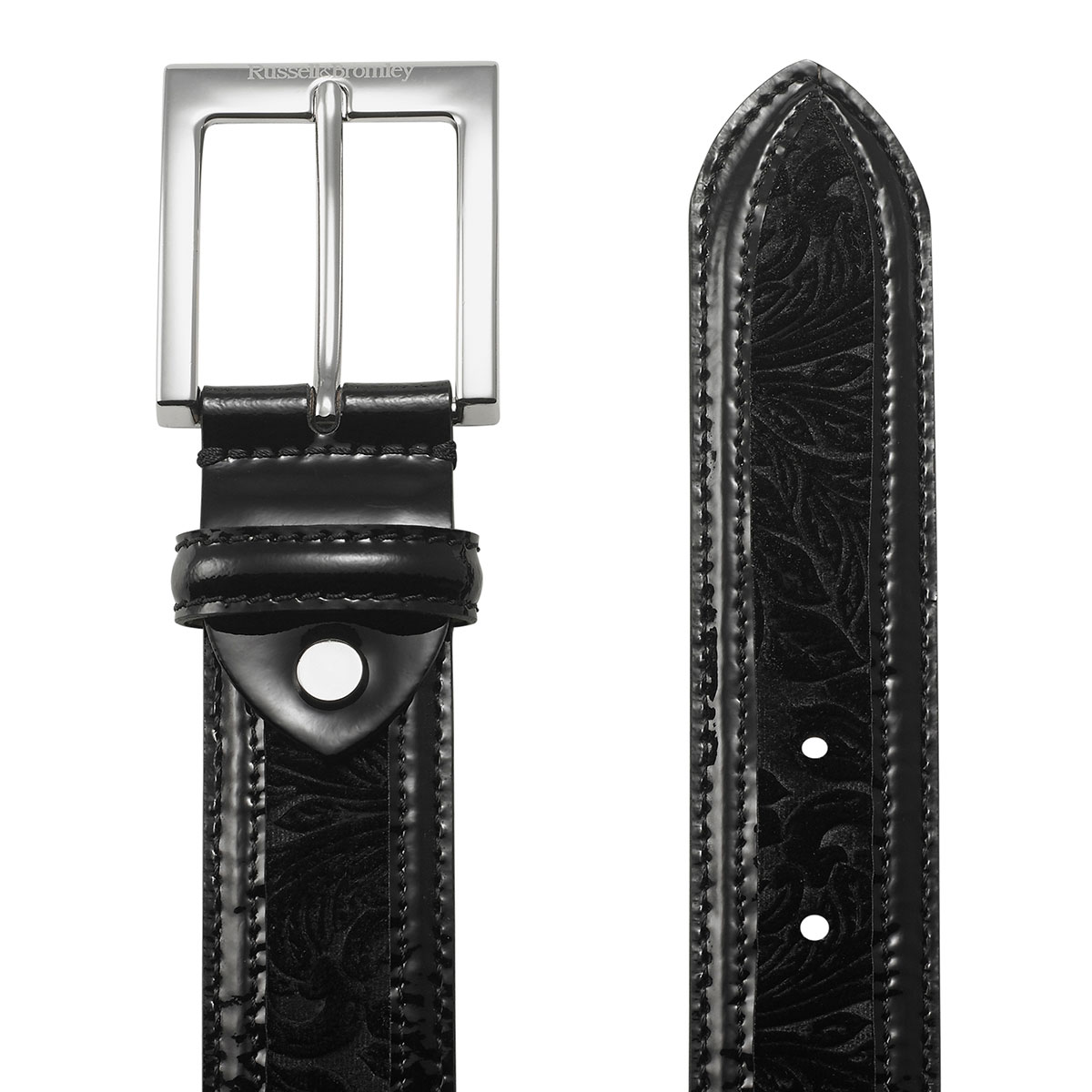 Russell & Bromley DOLCE Buckle And Keeper Belt