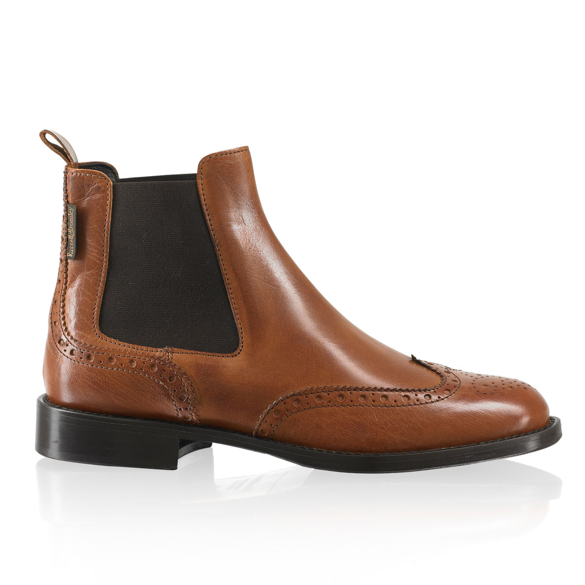 Russell & Bromley CADOGAN Brogue Chelsea Boot