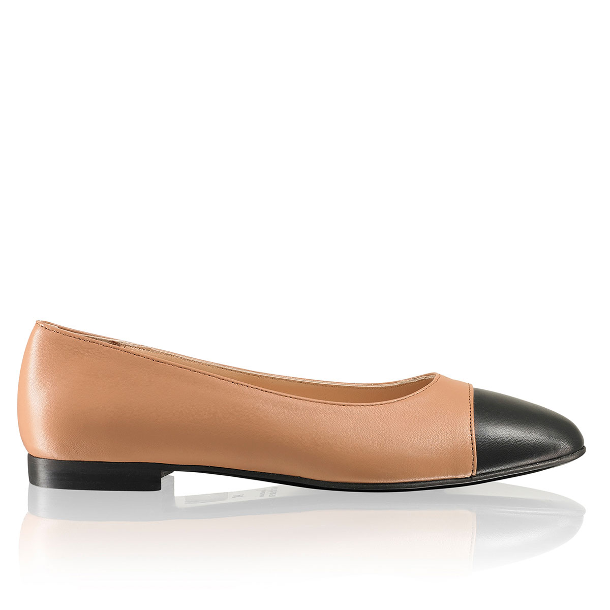 Russell & Bromley JEANIE Toe Cap Flat