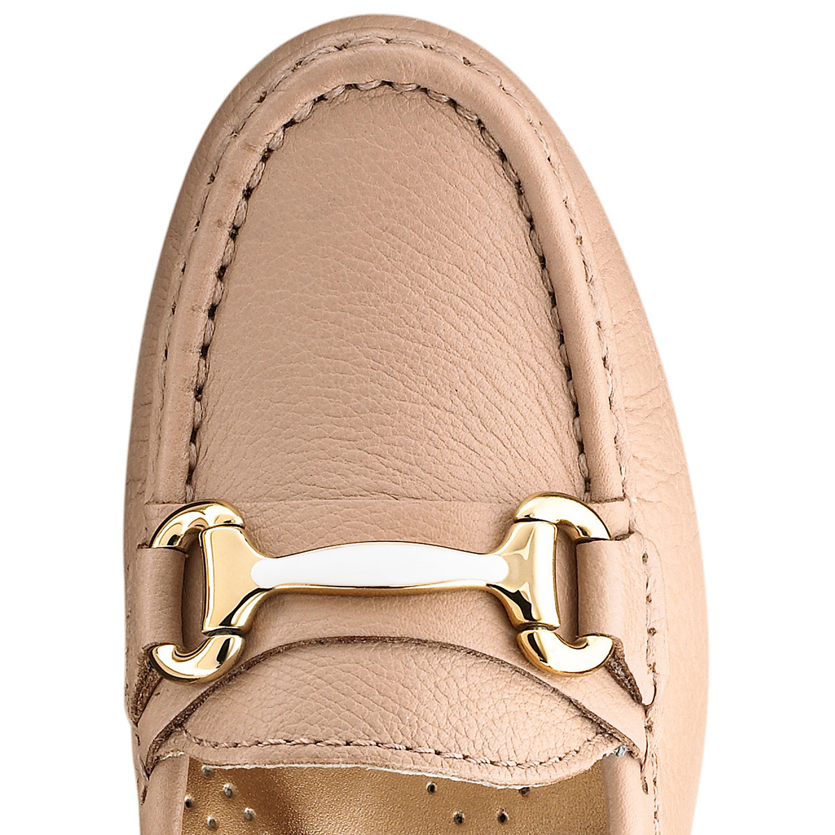 Russell & Bromley GRAND Snaffle Trim Moccasin