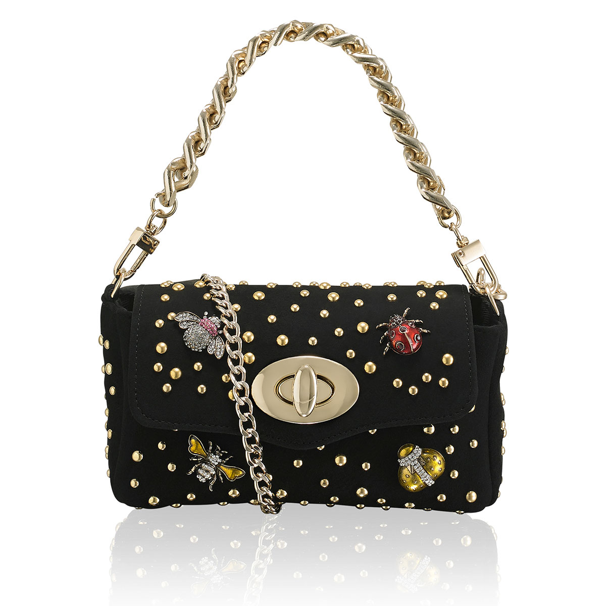 Russell & Bromley HUMBUG Bug Embellished Mini Bag