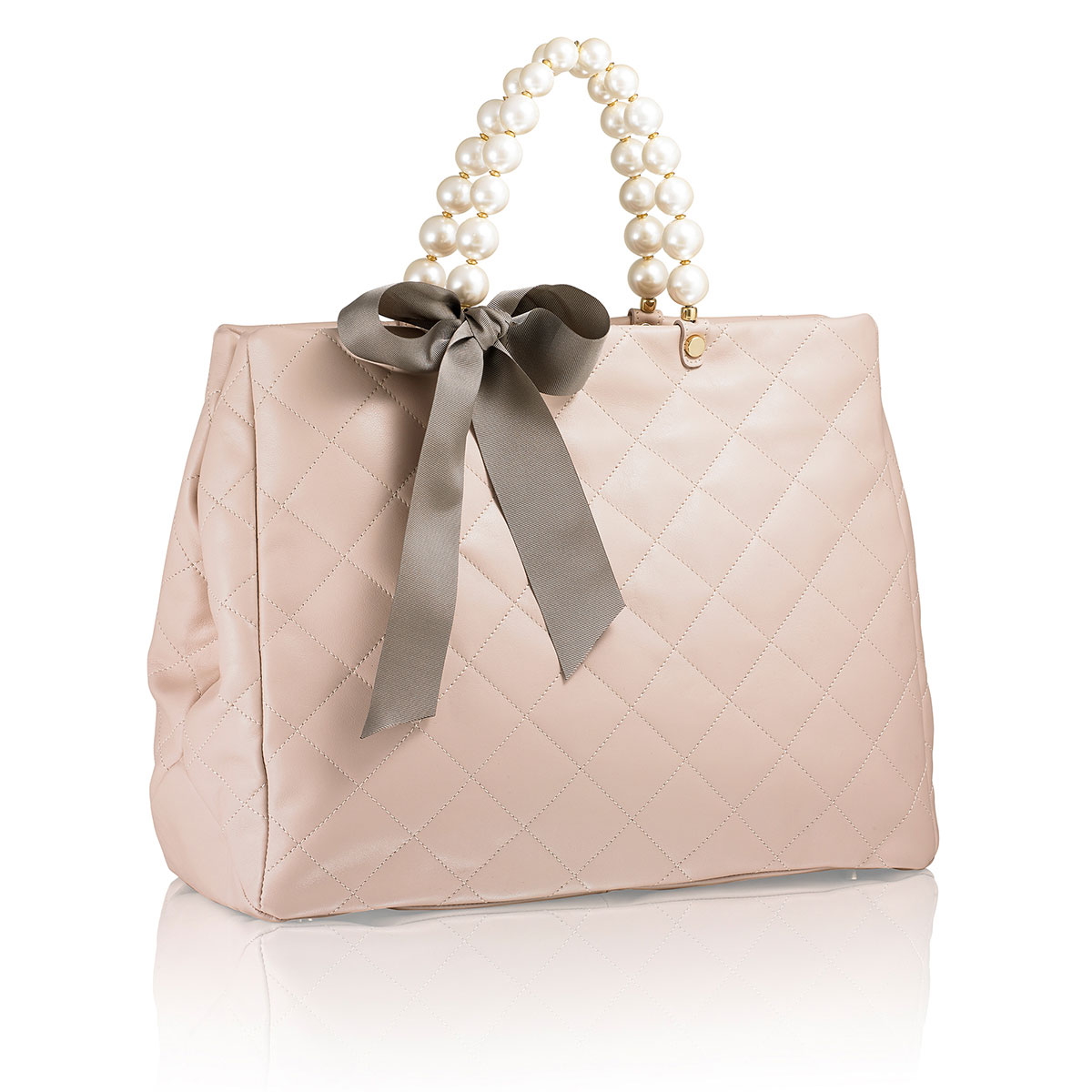 Russell & Bromley MARILYN Faux Pearl Tote