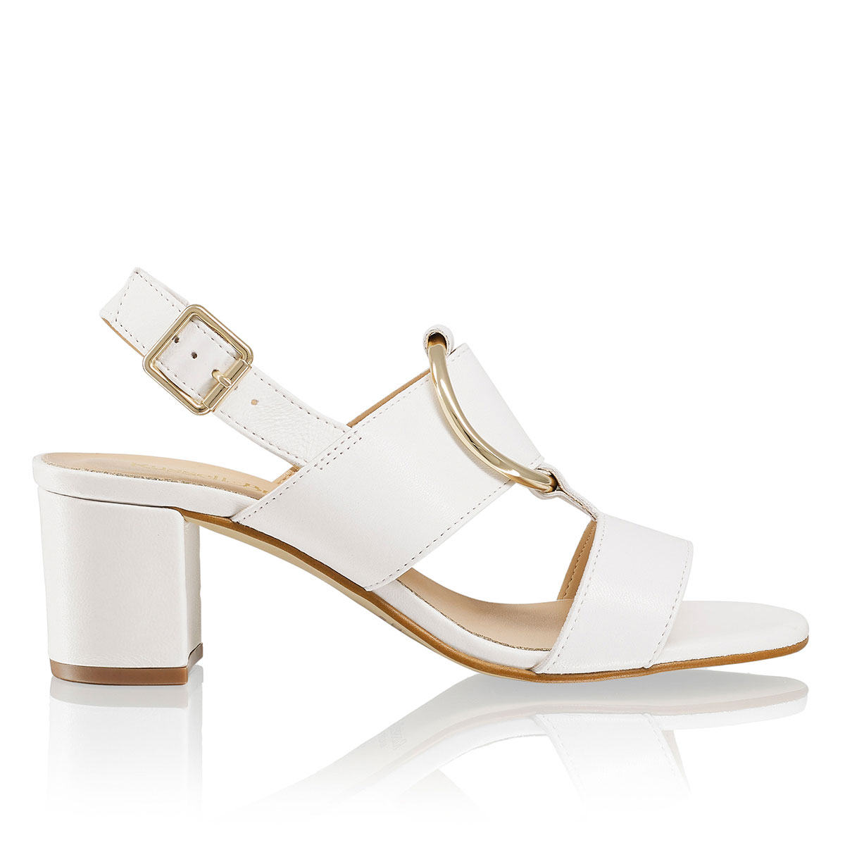 Russell & Bromley TRICK Block Heel Sandal