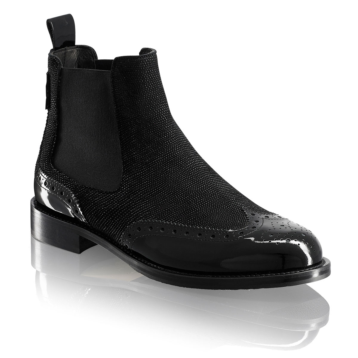 Russell & Bromley CADOGAN Brogue Chelsea Boot