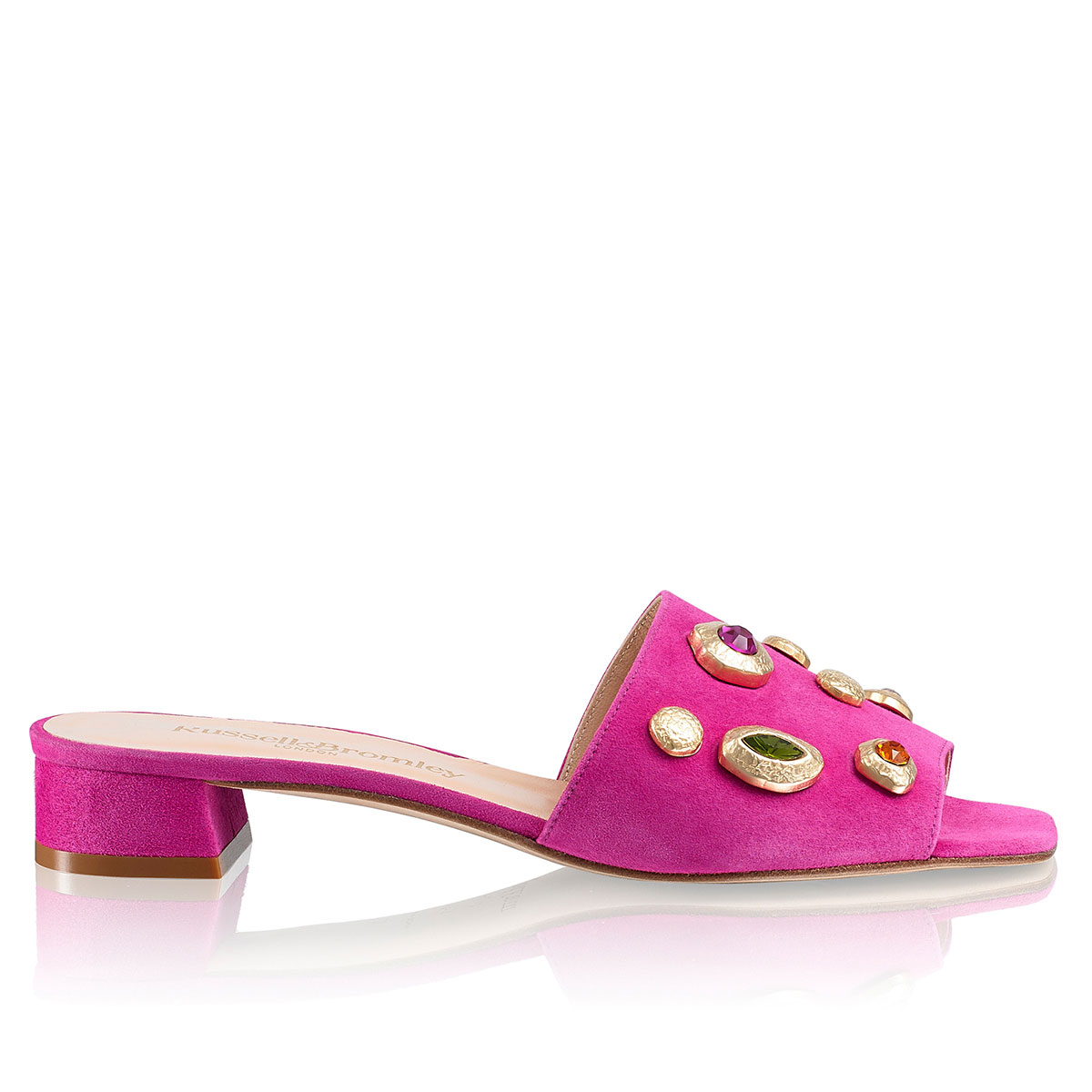 Russell & Bromley BAZAAR Gem Trim Mule