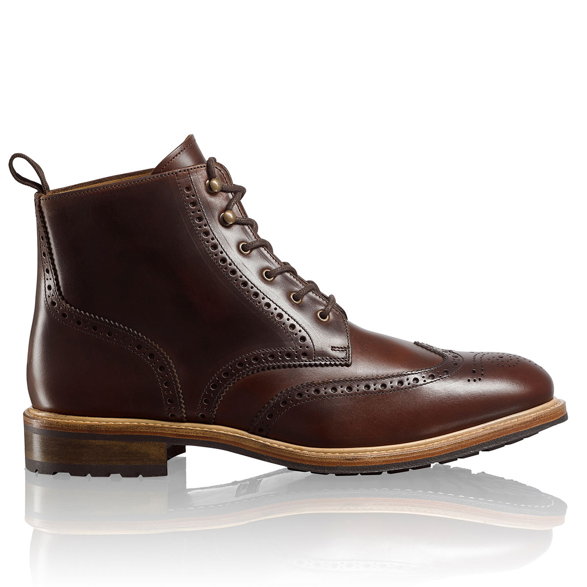 Russell & Bromley MONTY HI Brogued Hiker