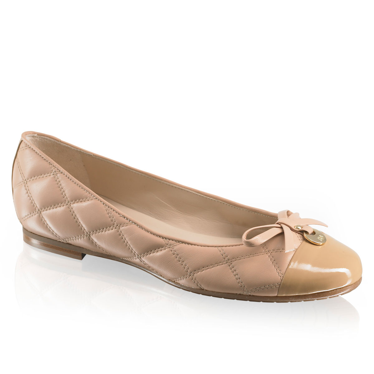 Russell & Bromley CHARMING Quilted Ballet Flat
