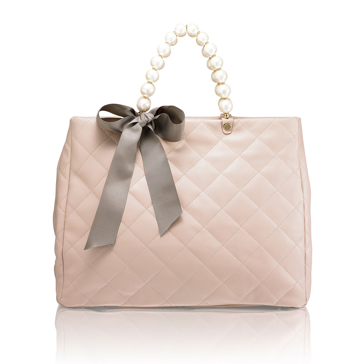 Russell & Bromley MARILYN Faux Pearl Tote