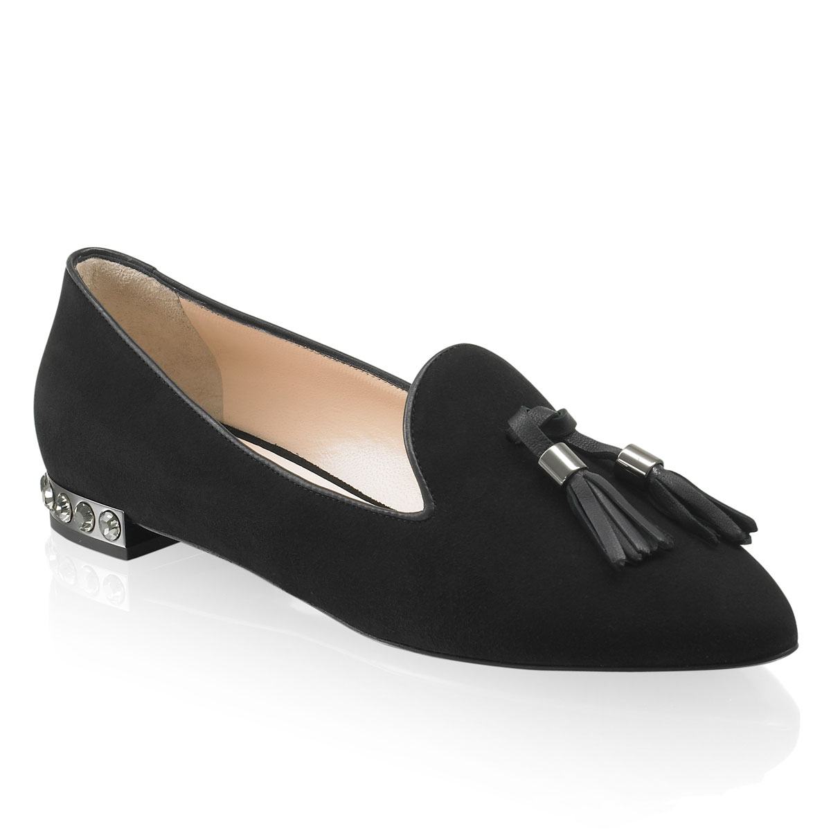 Russell & Bromley COCKTAIL Jewel Tassel Slipper
