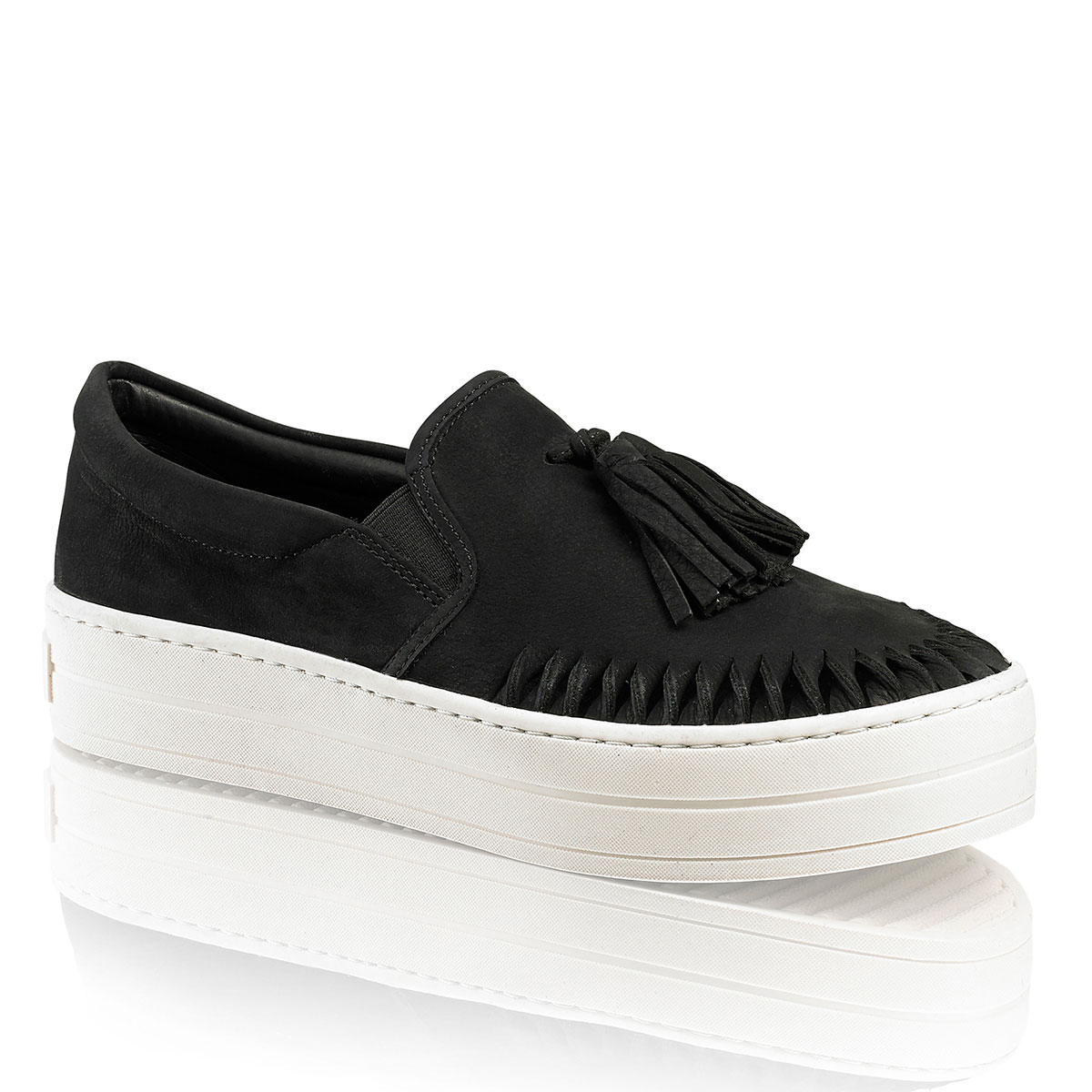 Russell & Bromley HOP J Tassel Flatform Sneaker