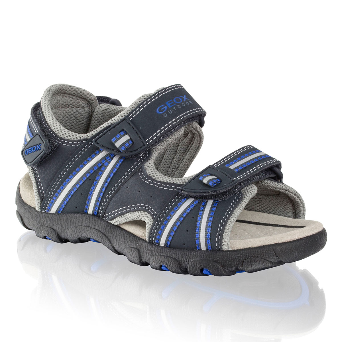 Russell & Bromley STRADA Triple Velcro Sandal