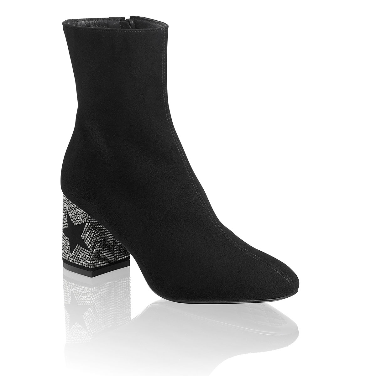 Russell & Bromley COSMOS Star Stud Heel Boot