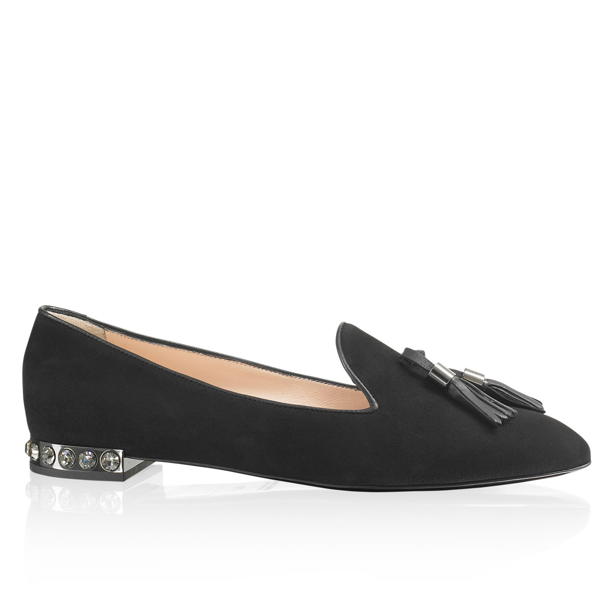 Russell & Bromley COCKTAIL Jewel Tassel Slipper