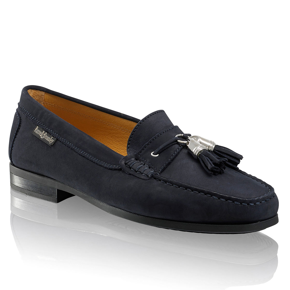 Russell & Bromley MOCHA Tassel Moccasin