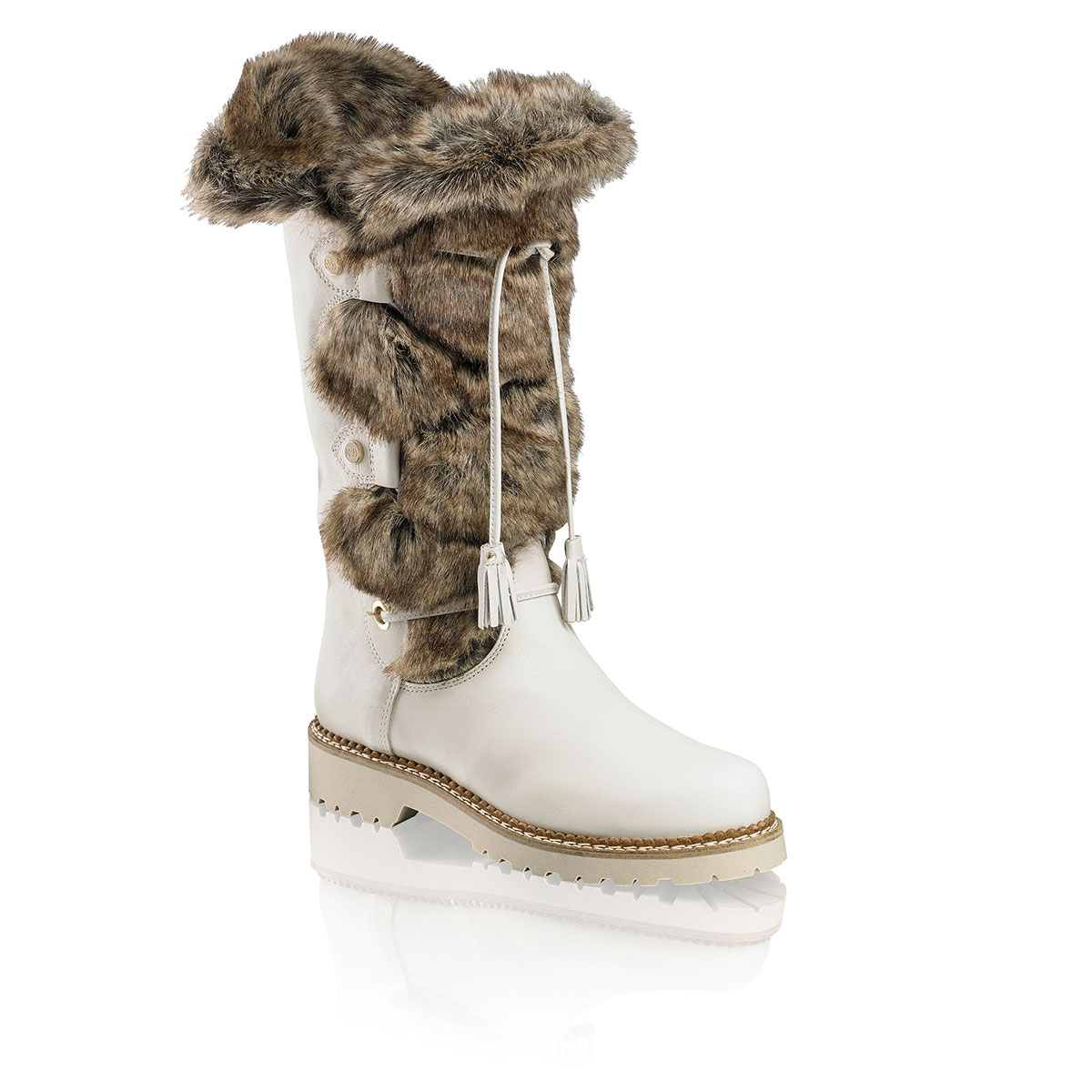 Russell & Bromley HIGHLANDER Faux Fur Boot