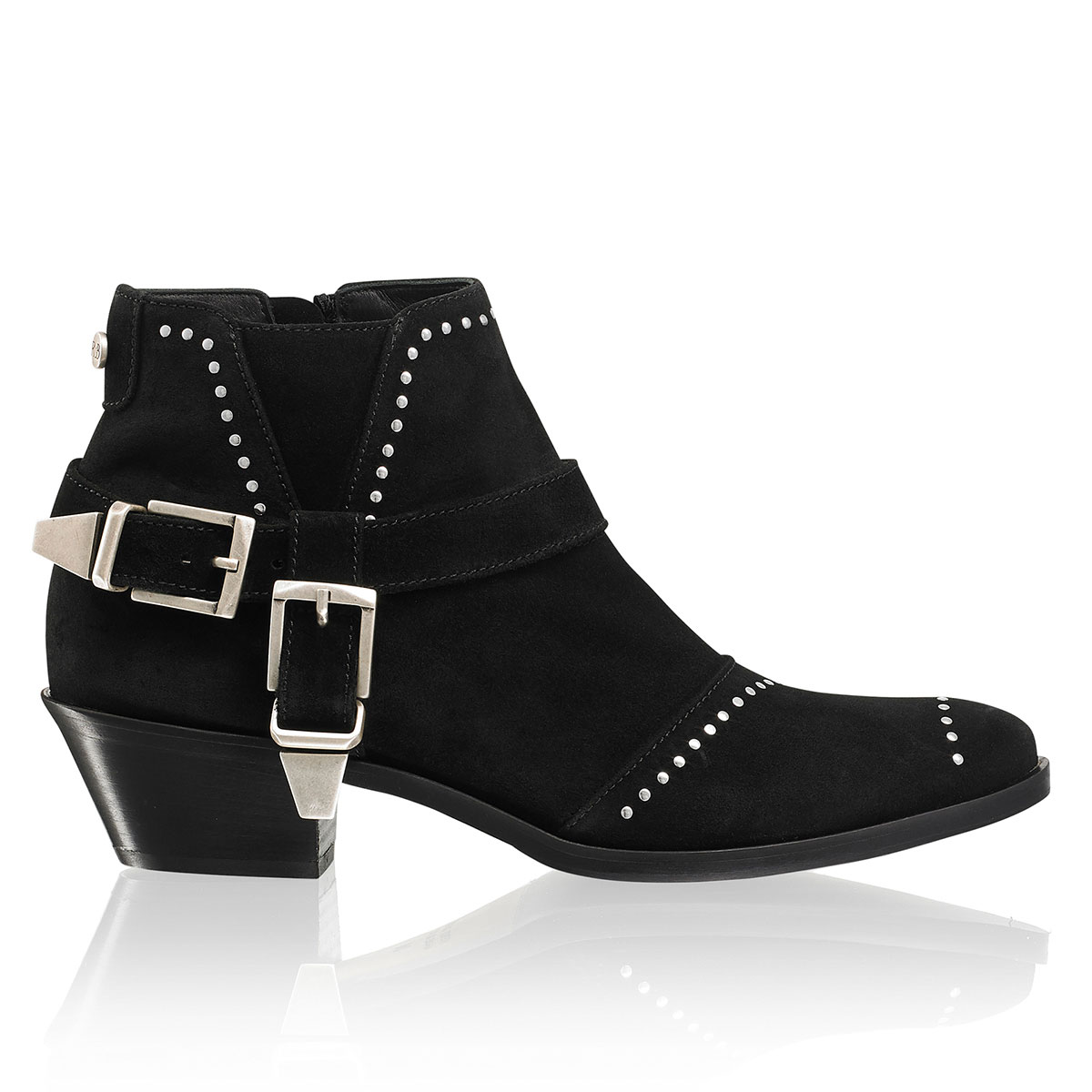 Russell & Bromley BOOTSTRAPS Buckle Western Boot