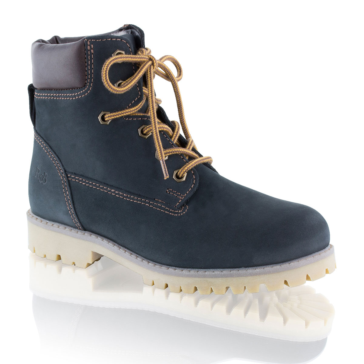 Russell & Bromley HUNTSMAN Sheepskin Lace Up Boot