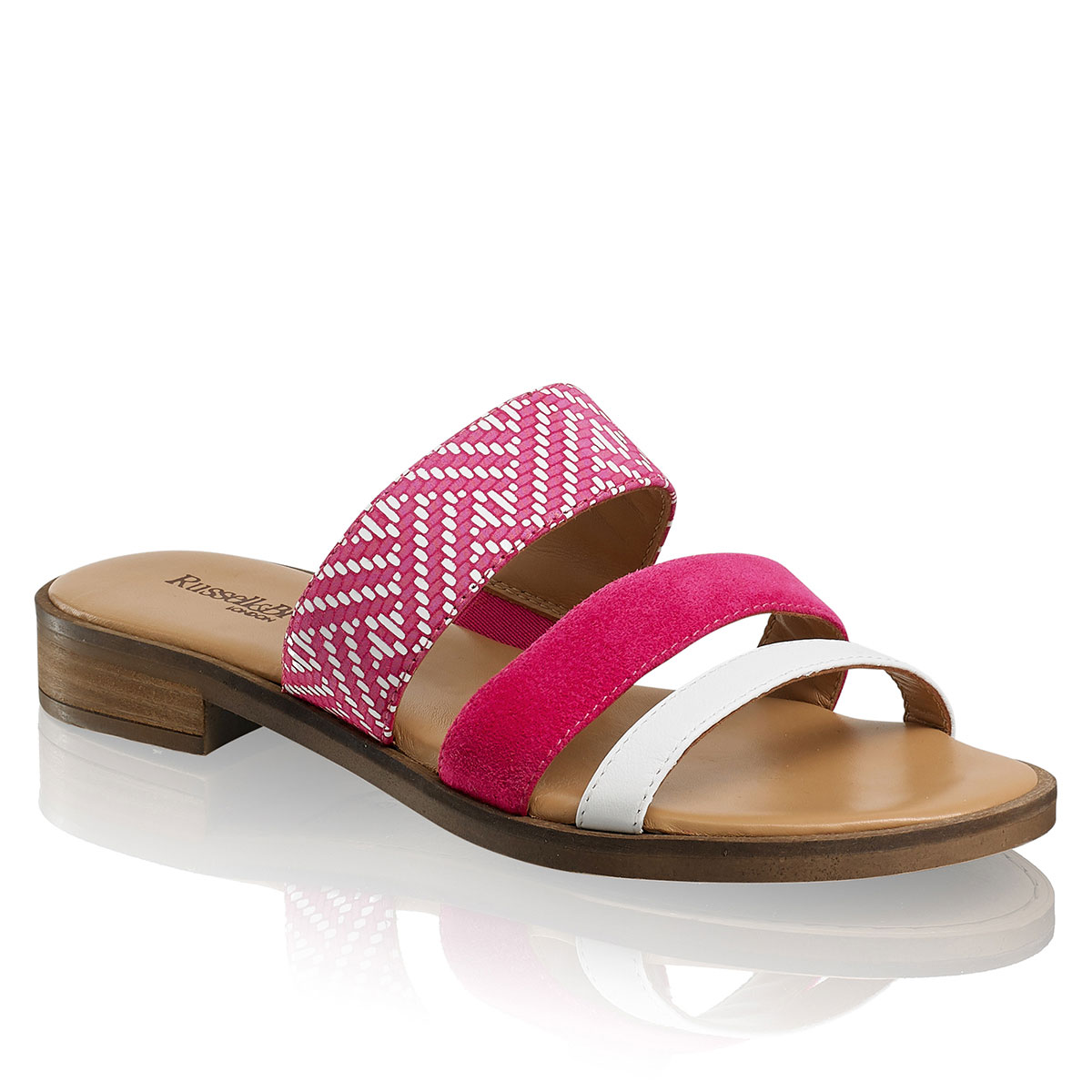 Russell & Bromley BLEEKER Three Strap Slide