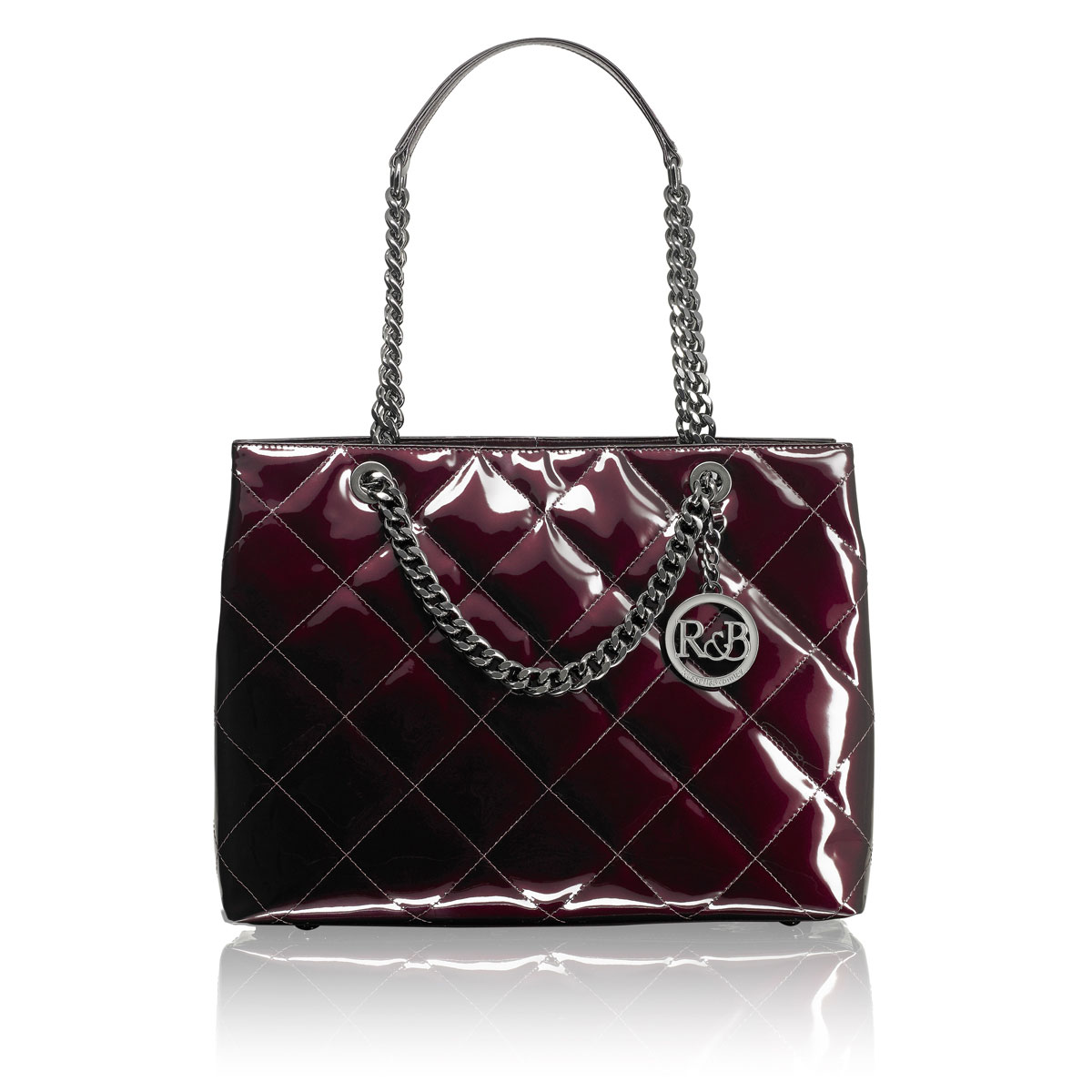 Russell & Bromley QUARTET Chain Trim Tote Bag