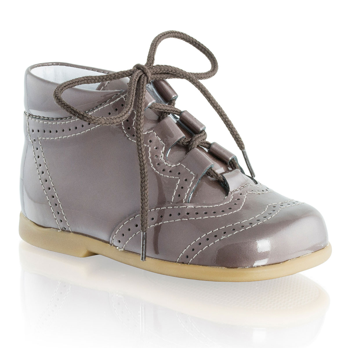 Russell & Bromley GILLY Brogued Lace Up Boot