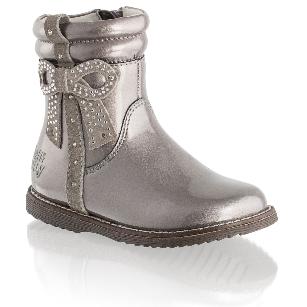 Russell & Bromley LK FELICIA Bow Trim Zip Boot