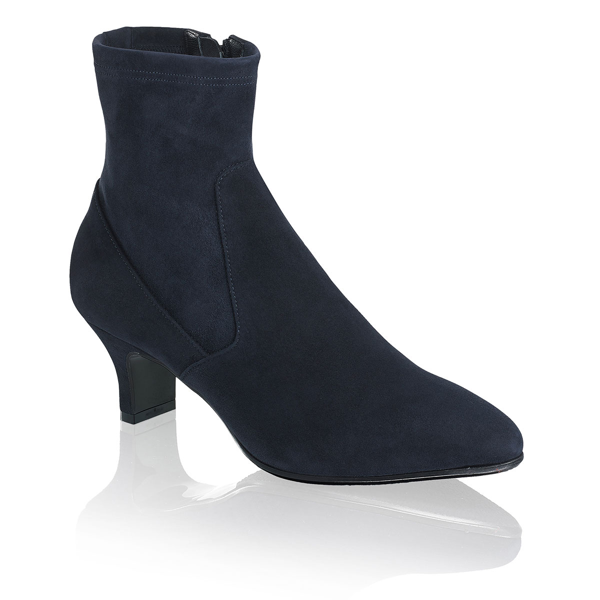 Russell & Bromley SOCKLET Kitten Heel Sock Boot