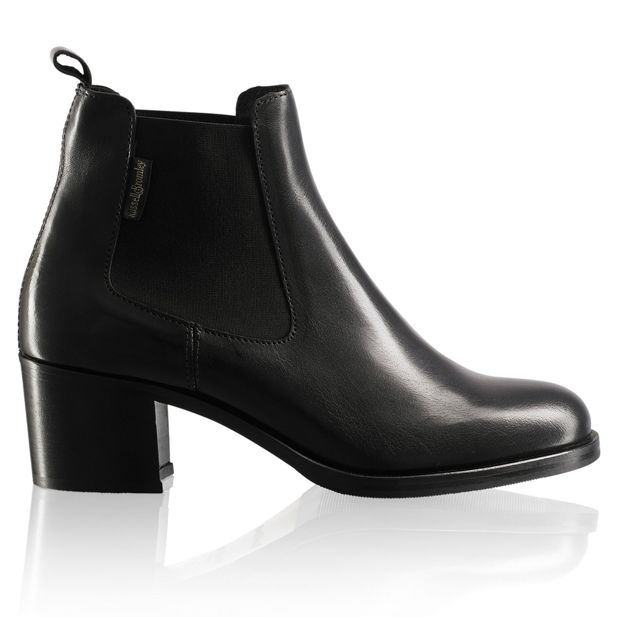 Russell & Bromley CHEYNE Block Heel Chelsea Boot