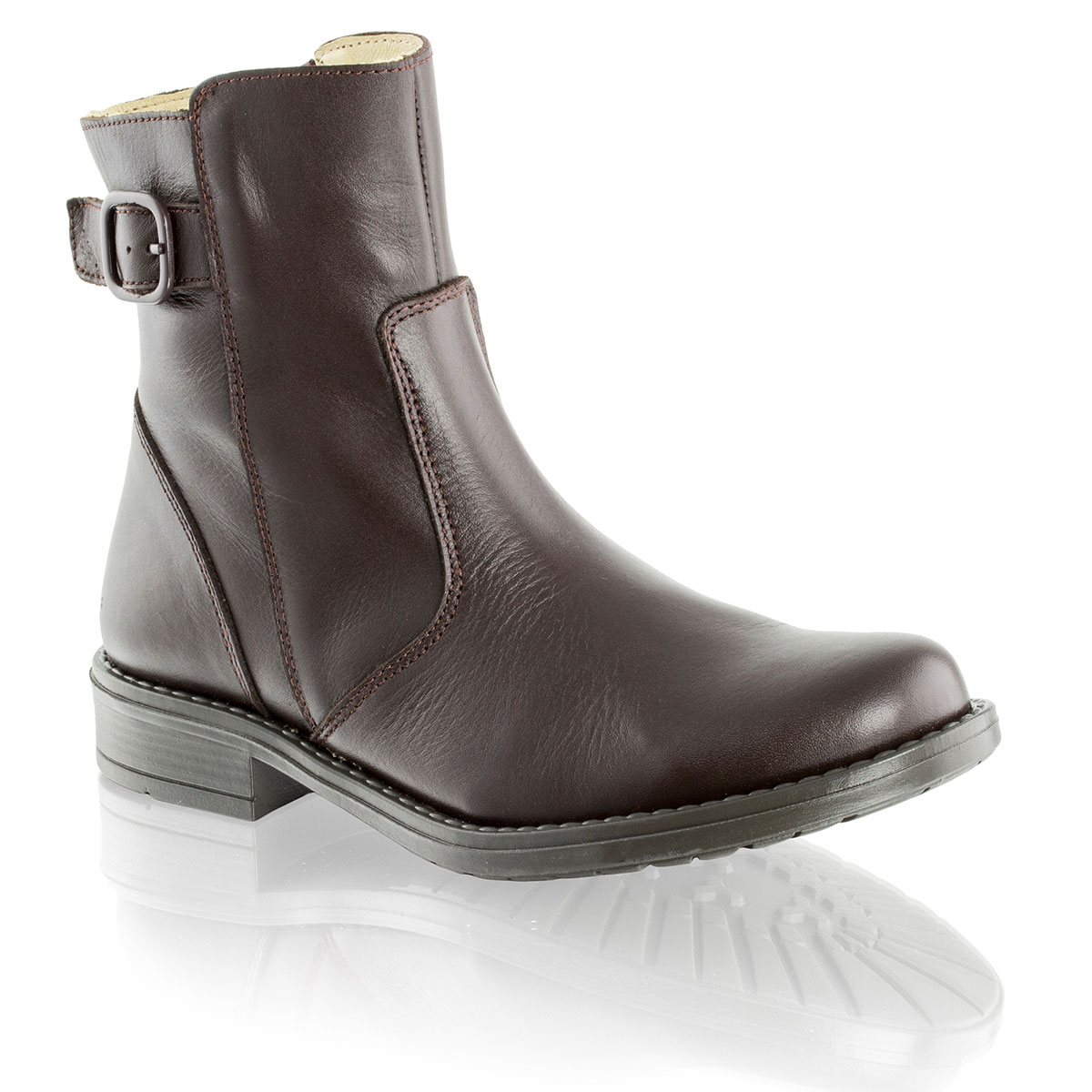 Russell & Bromley TEMPEST LO Zip/Buckle Ankle Boot
